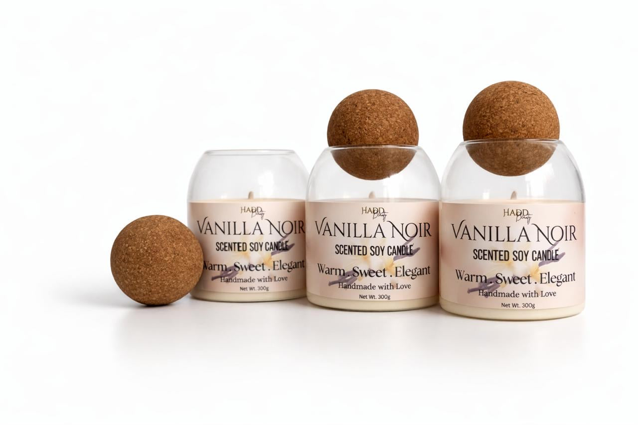 Vanilla Noir - Black Vanilla & Musk Amber 300g