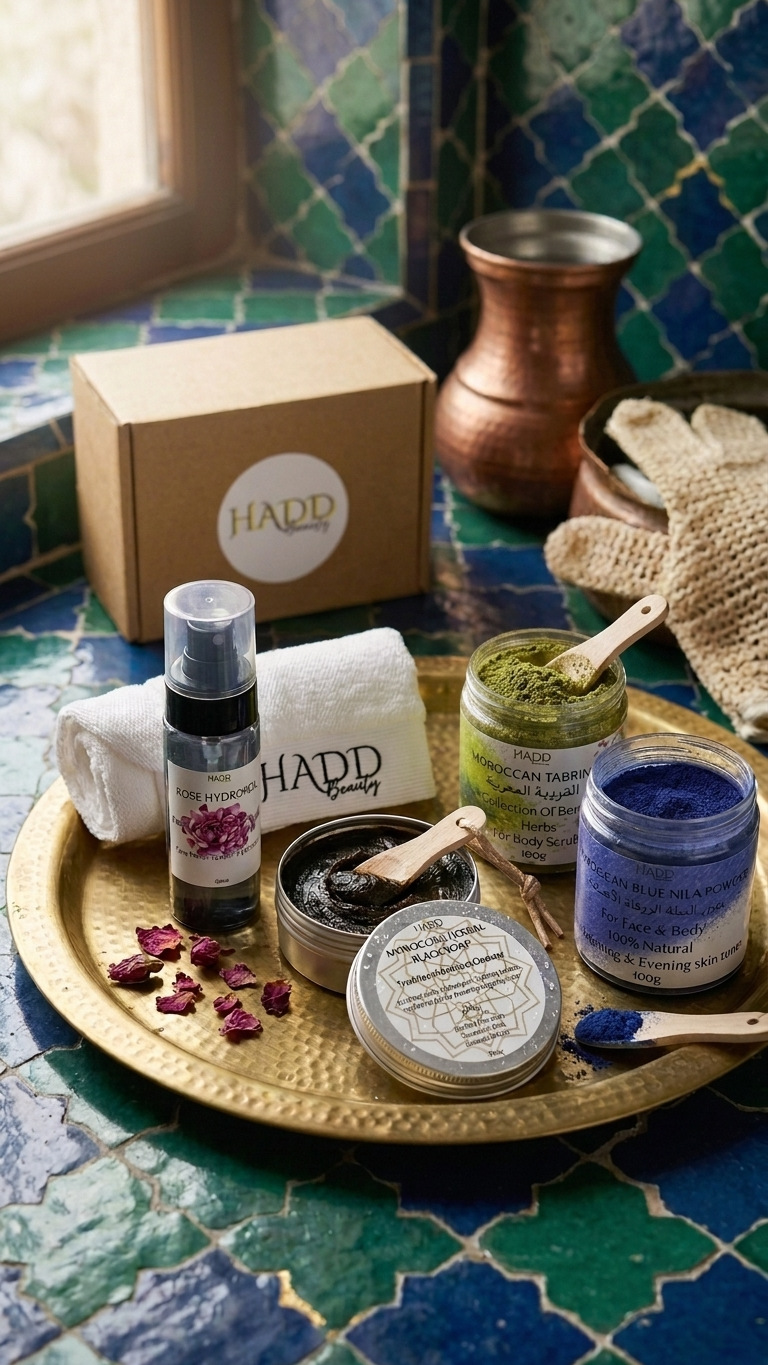Moroccan Hammam Set – Traditional Moroccan Spa Ritual Collection