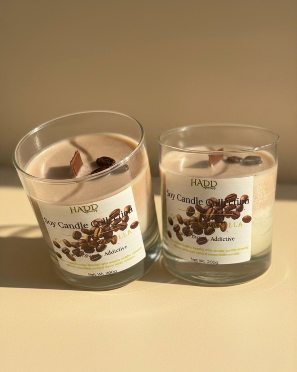 Coffee & Vanilla Soy Candle – 200g