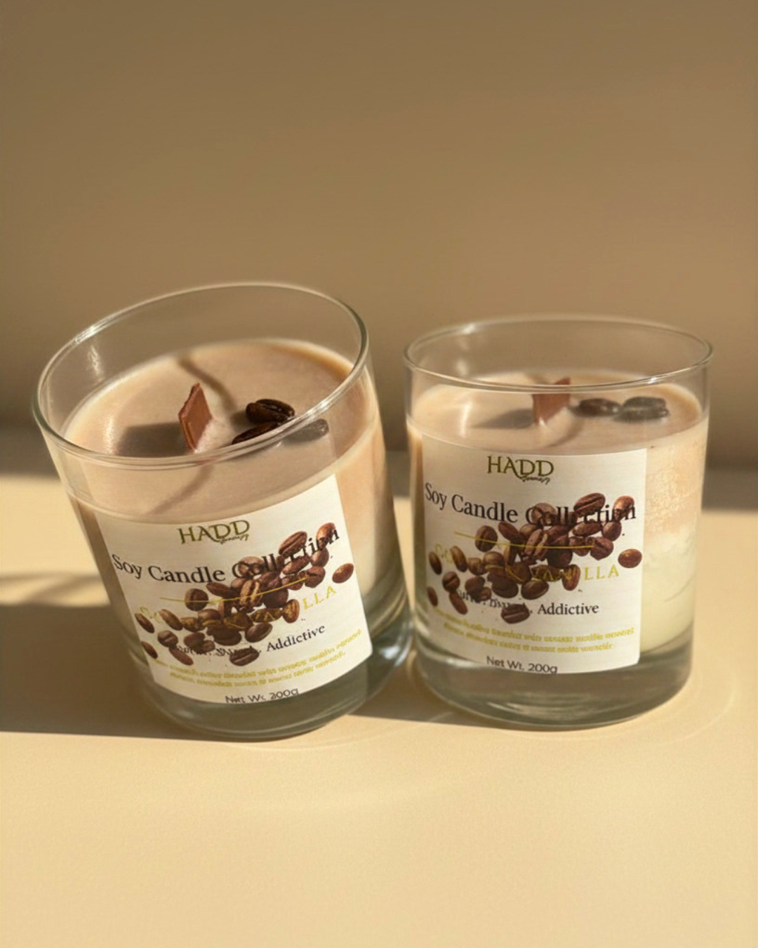 Coffee & Vanilla Soy Candle – 200g