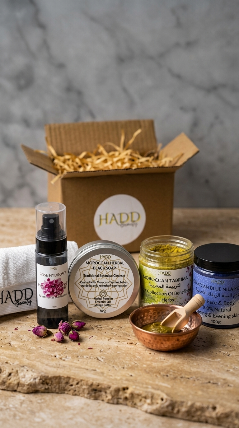 Moroccan Hammam Set – Traditional Moroccan Spa Ritual Collection