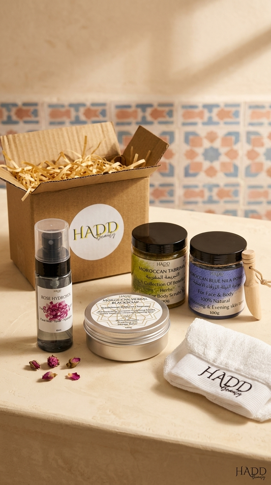 Moroccan Hammam Set – Traditional Moroccan Spa Ritual Collection