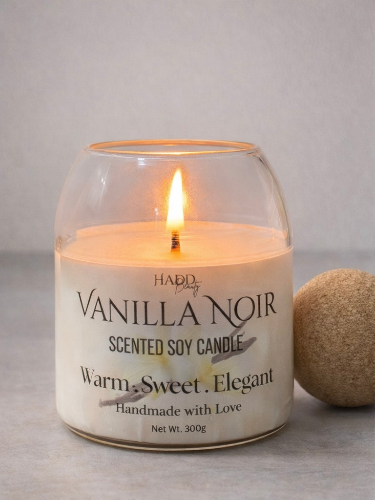 Vanilla Noir - Black Vanilla & Musk Amber 300g