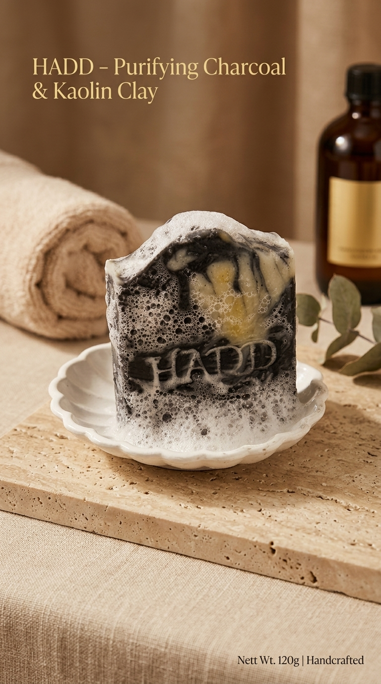 Charcoal Detox Soap Bar – Purify & Refresh