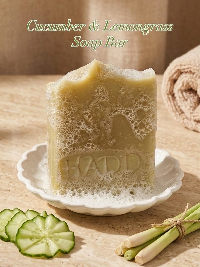 Cucumber Dew- Cucumber & lemongrass Soap