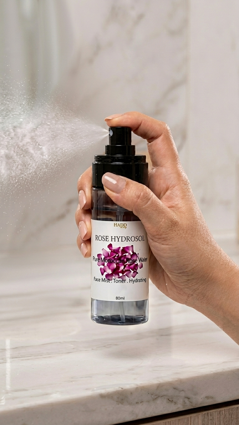 Pure Moroccan Rose Water - Rose Hydrosol