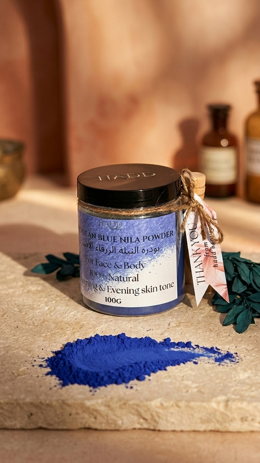Moroccan Blue Nila Powder- 100G