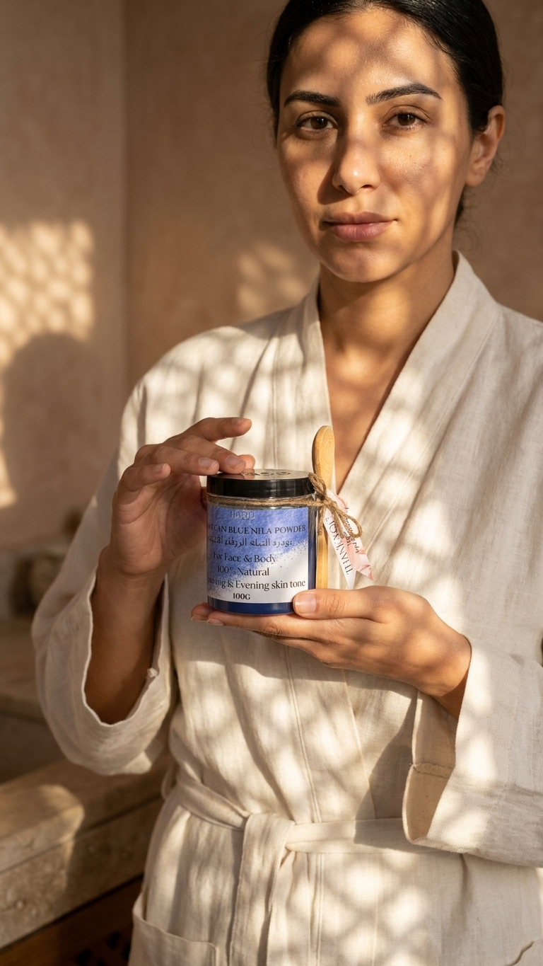 Moroccan Blue Nila Powder- 100G