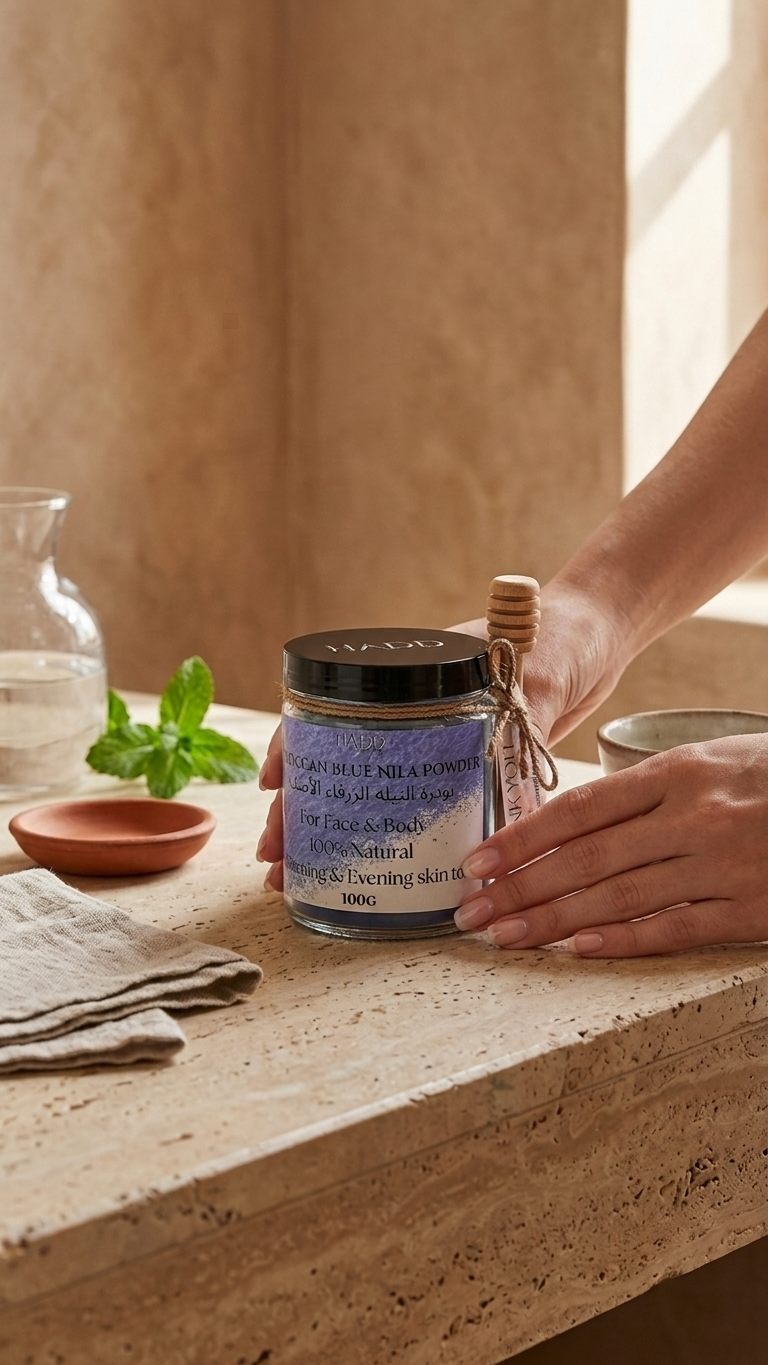 Moroccan Blue Nila Powder- 100G